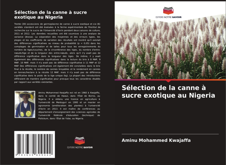 Libro Sélection de la canne ? sucre exotique au Nigeria Aminu Mohammed Kwajaffa