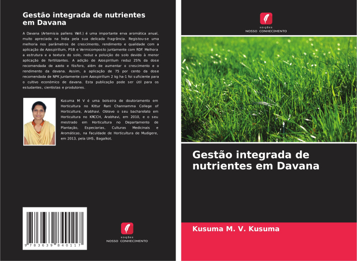 Knjiga Gest?o integrada de nutrientes em Davana Kusuma M. V. Kusuma