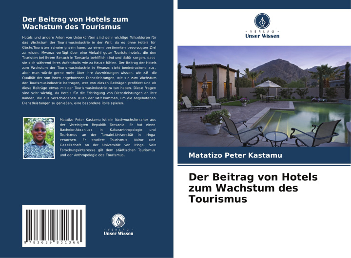 Kniha Der Beitrag von Hotels zum Wachstum des Tourismus Matatizo Peter Kastamu