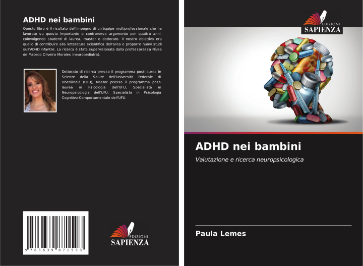 Libro ADHD nei bambini Paula Lemes