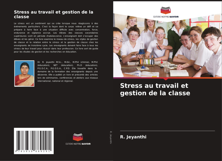 Libro Stress au travail et gestion de la classe R. Jeyanthi