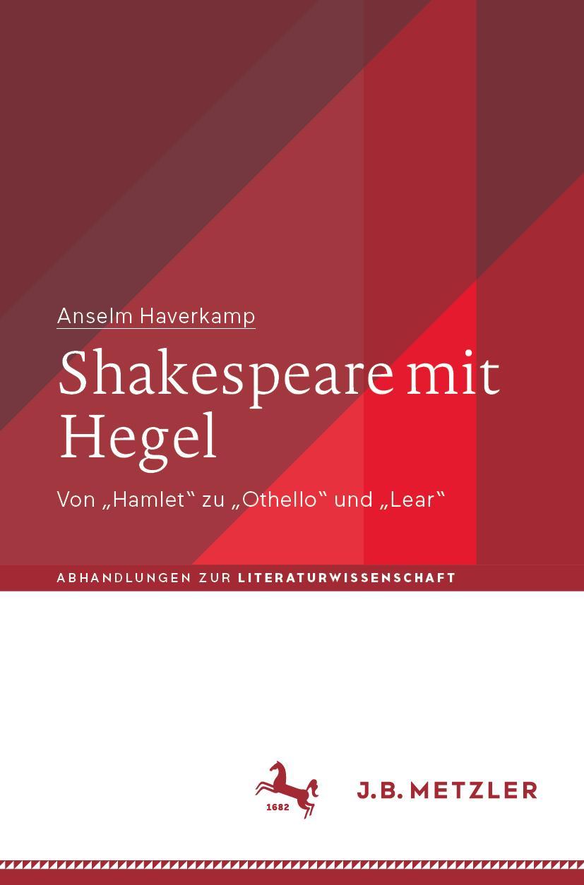 Kniha Shakespeare mit Hegel Anselm Haverkamp