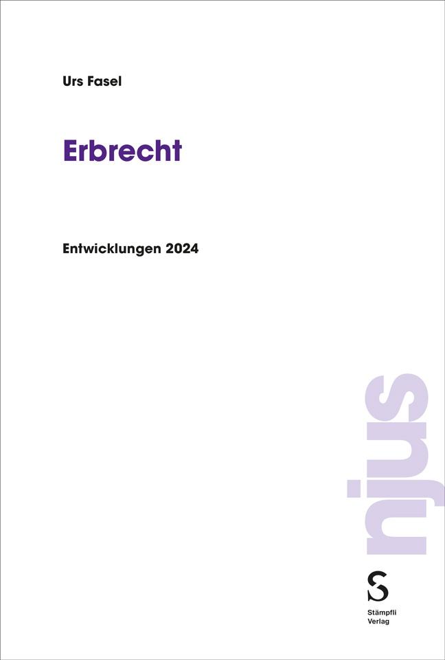 Kniha Erbrecht 