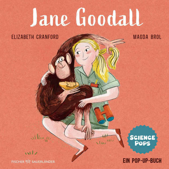 Kniha SCIENCE POPS: Jane Goodall Magda Brol