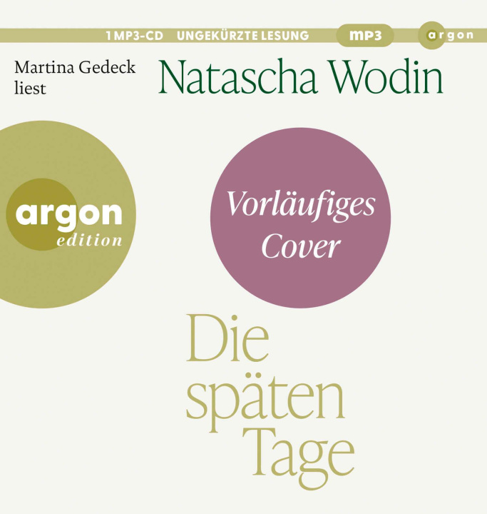 Digital Die späten Tage Martina Gedeck