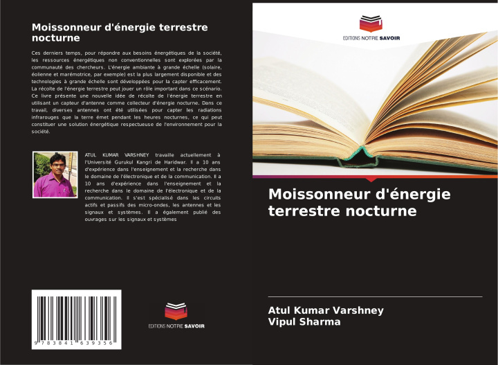 Kniha Moissonneur d'énergie terrestre nocturne Vipul Sharma