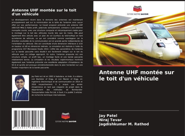 Libro Antenne UHF montée sur le toit d'un véhicule Niraj Tevar