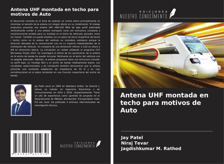 Libro Antena UHF montada en techo para motivos de Auto Niraj Tevar