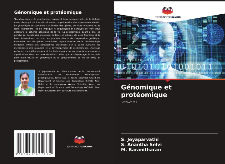 Kniha Génomique et protéomique S. Anantha Selvi
