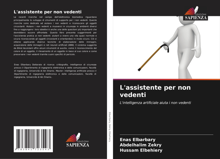 Kniha L'assistente per non vedenti Abdelhalim Zekry