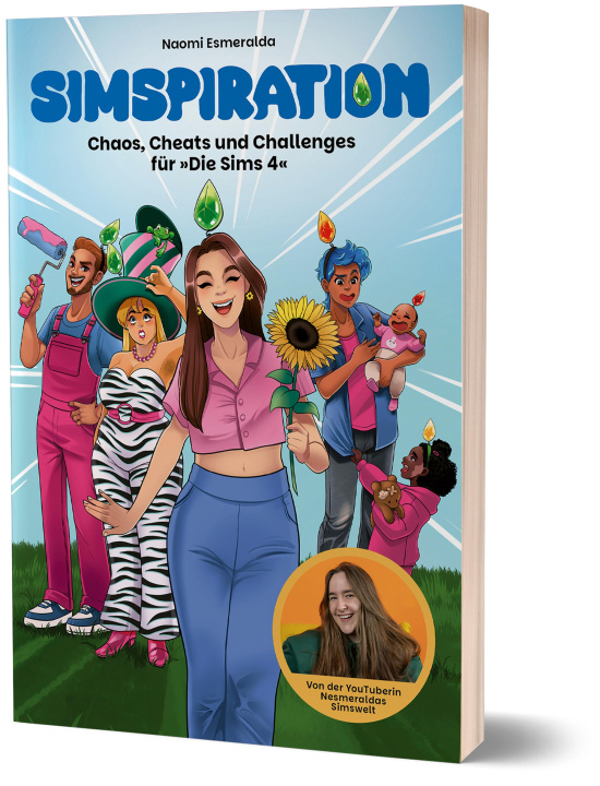 Livro Simspiration Naomi Esmeralda