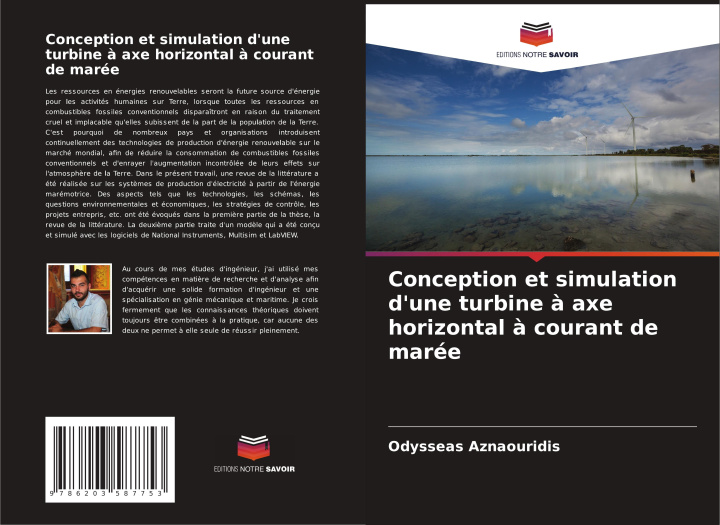 Kniha Conception et simulation d'une turbine ? axe horizontal ? courant de marée Odysseas Aznaouridis