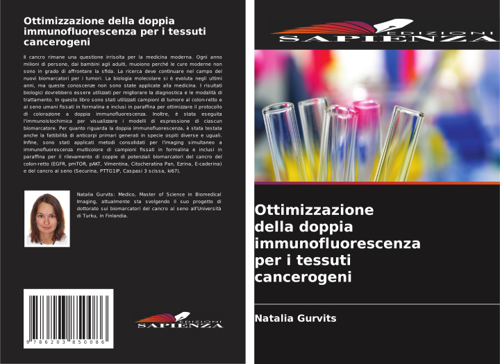 Libro Ottimizzazione della doppia immunofluorescenza per i tessuti cancerogeni Natalia Gurvits