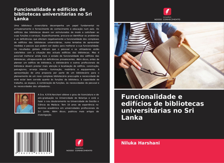 Kniha Funcionalidade e edifícios de bibliotecas universitárias no Sri Lanka Niluka Harshani