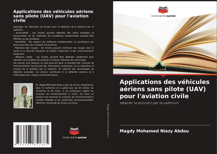 Libro Applications des véhicules aériens sans pilote (UAV) pour l'aviation civile Magdy Mohamed Niazy Abdou