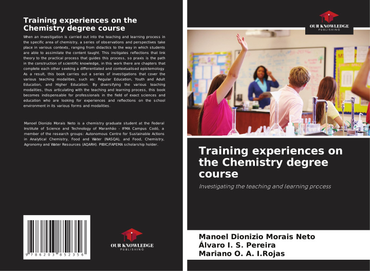 Libro Training experiences on the Chemistry degree course Álvaro I. S. Pereira