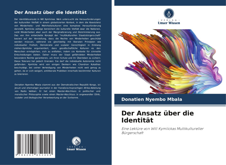 Kniha Der Ansatz über die Identität Donatien Nyembo Mbala