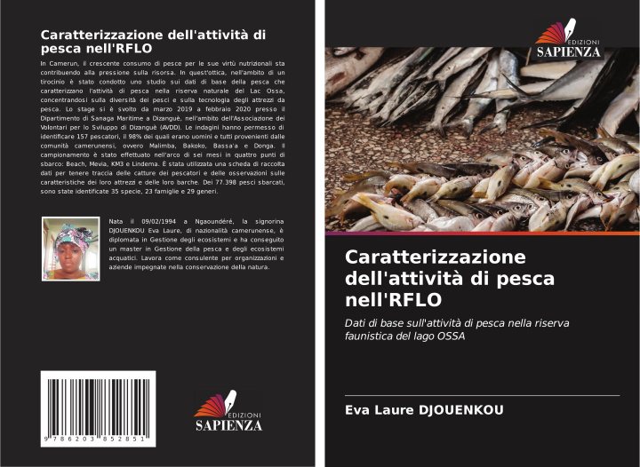 Kniha Caratterizzazione dell'attivit? di pesca nell'RFLO Eva Laure DJOUENKOU