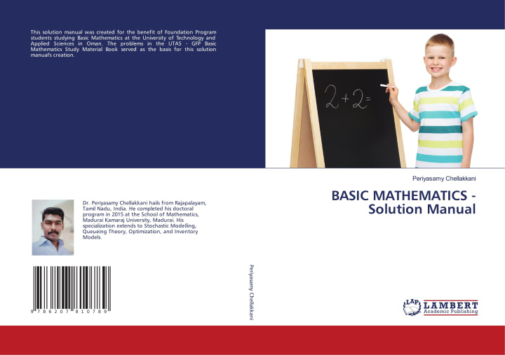 Kniha BASIC MATHEMATICS - Solution Manual Periyasamy Chellakkani