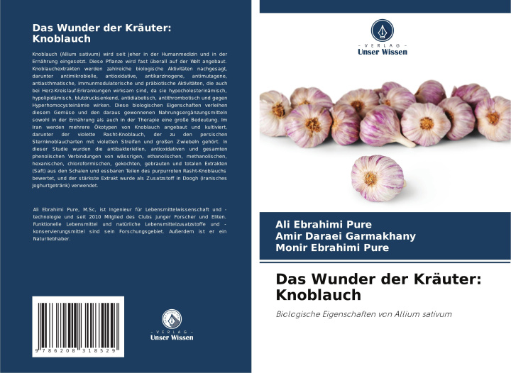 Kniha Das Wunder der Kräuter: Knoblauch Amir Daraei Garmakhany