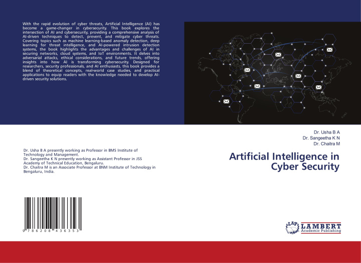Kniha Artificial Intelligence in Cyber Security Sangeetha K N