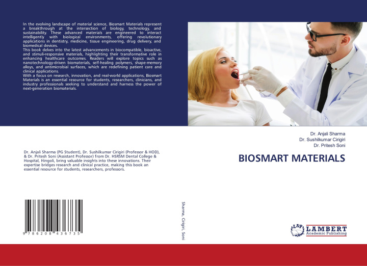 Kniha BIOSMART MATERIALS Sushilkumar Cirigiri