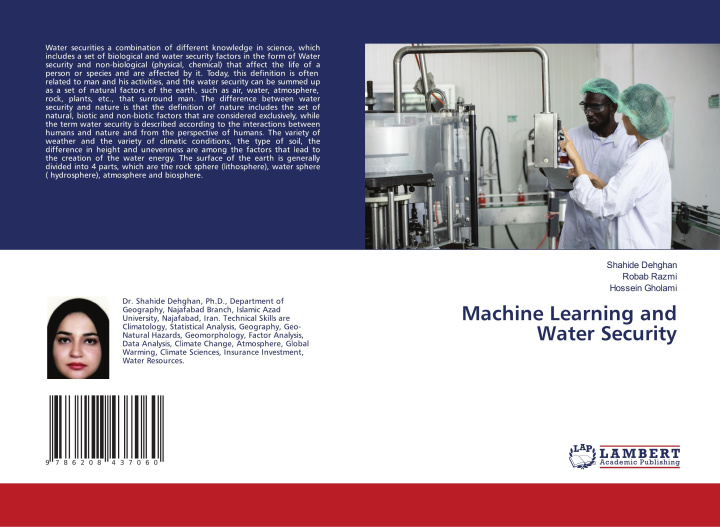 Kniha Machine Learning and Water Security Robab Razmi