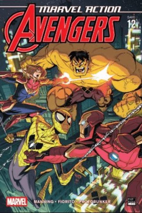 Kniha Marvel Action Avengers Sayi 12 