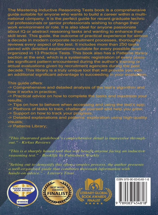 Livro Mastering Inductive Reasoning Tests - For Corporate Recruitment Purposes Georgios Kalogiannidis