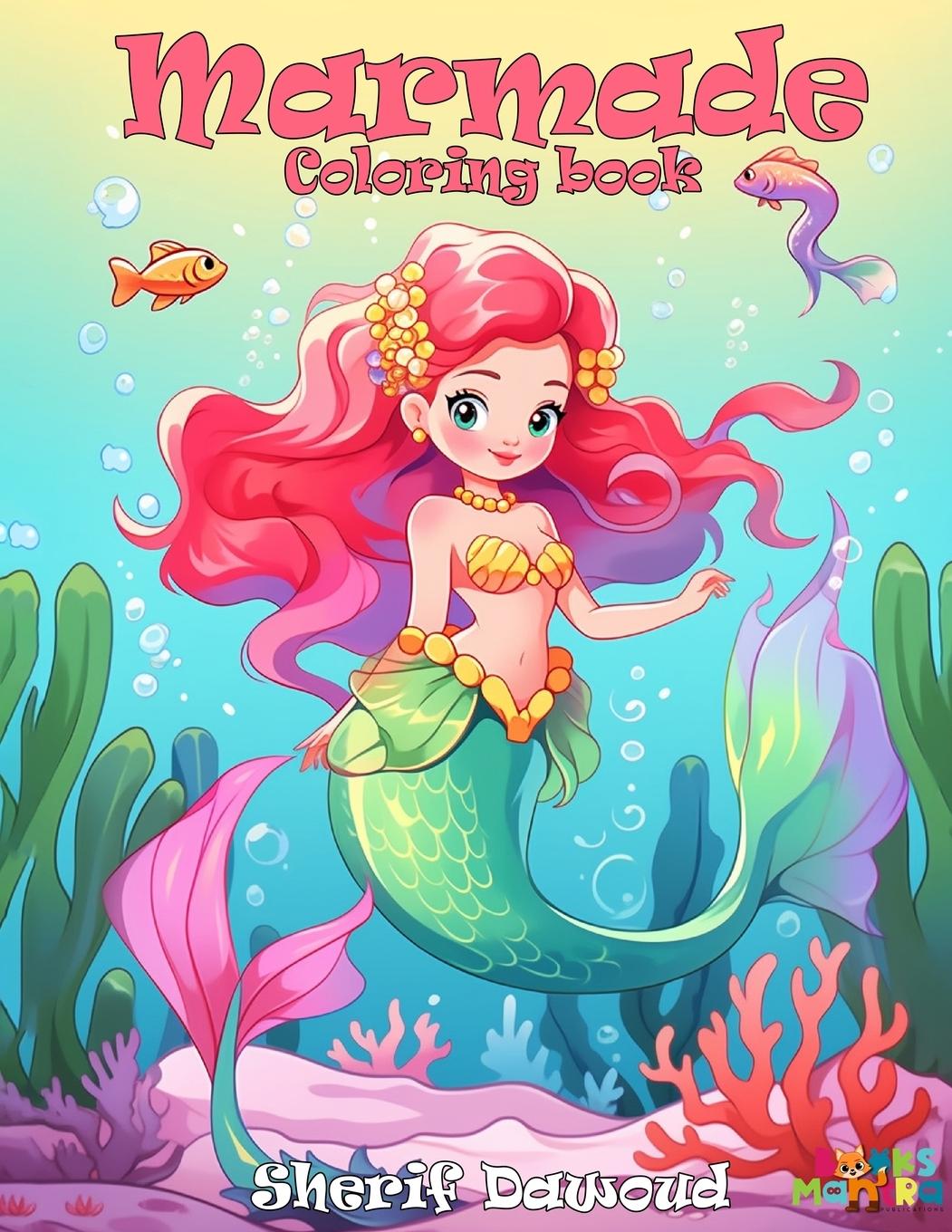 Kniha Mermaid Colouring Book 
