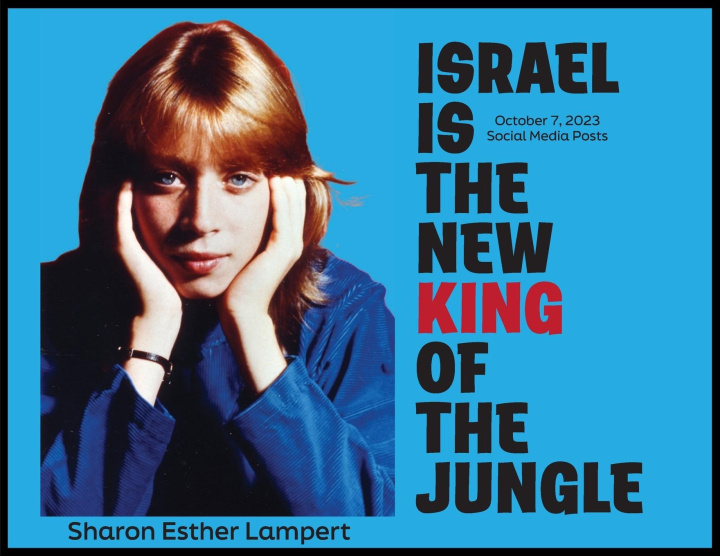 Libro Israel Is the New King of the Jungle Sharon Esther Lampert