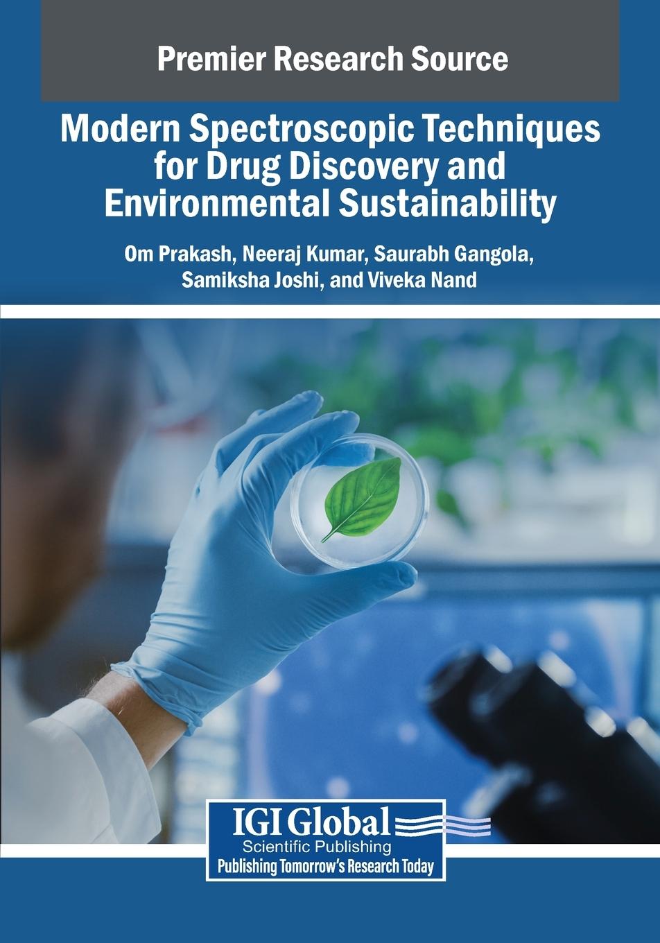 Libro Modern Spectroscopic Techniques for Drug Discovery and Environmental Sustainability Neeraj Kumar