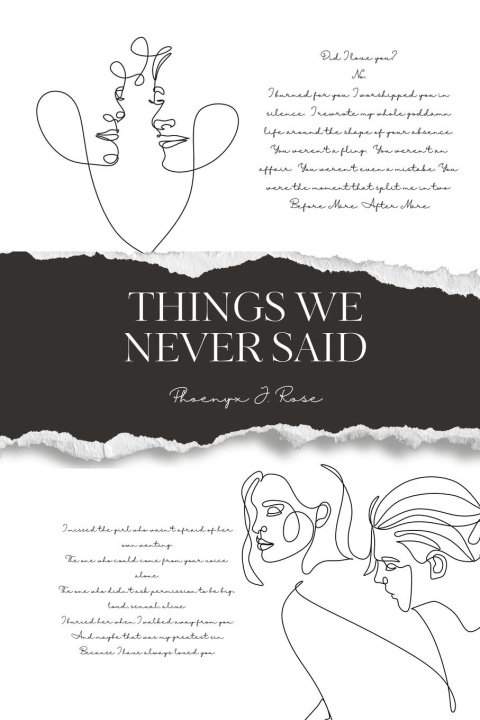Kniha Things We Never Said 