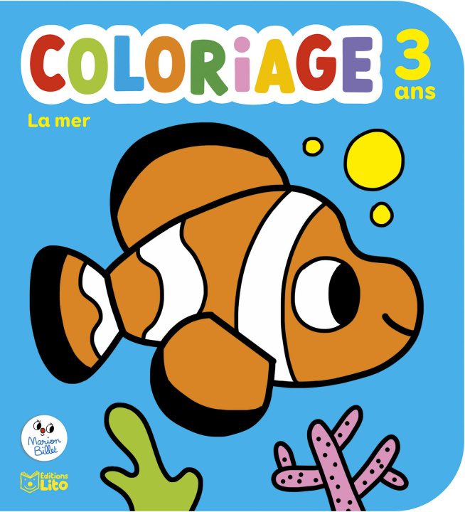 Kniha COLRIAGES BILLET LA MER 