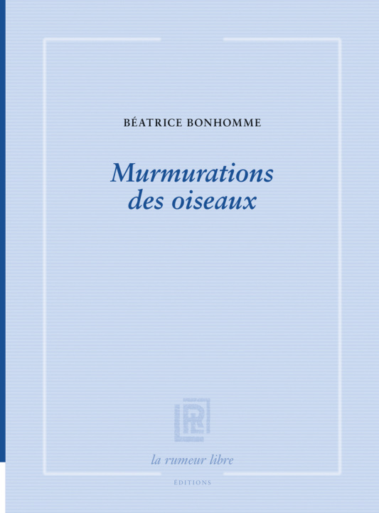 Kniha Murmurations des oiseaux Bonhomme