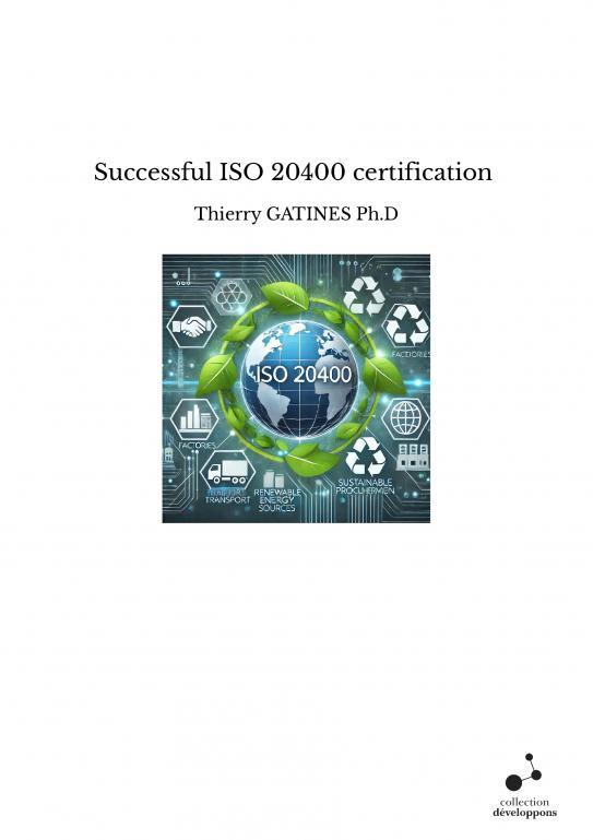 Boek Successful ISO 20400 certification GATINES Ph.D