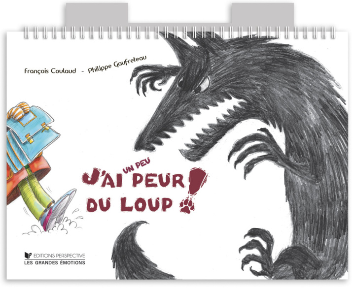 Libro J'AI UN PEU PEUR DU LOUP ! COULAUD