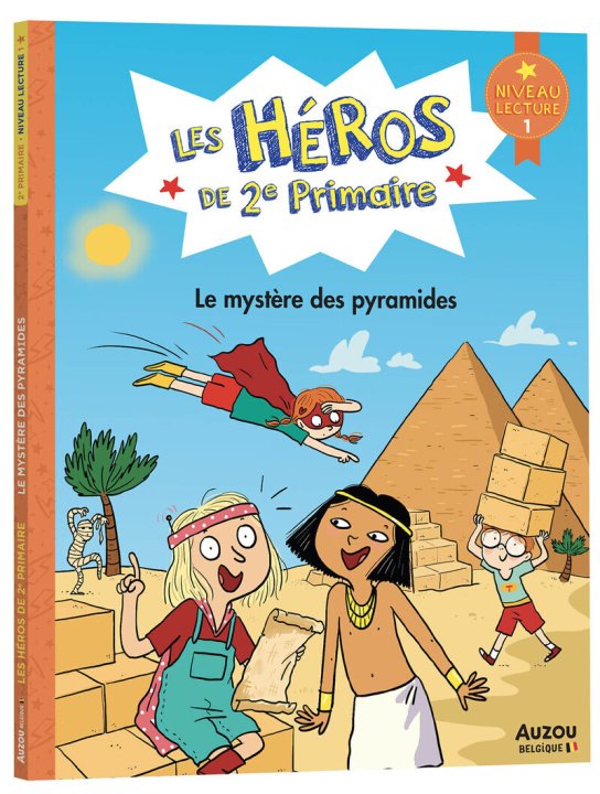 Libro Les héros de 2e primaire - niveau 1 - le mystère des pyramides Maxime Gillio