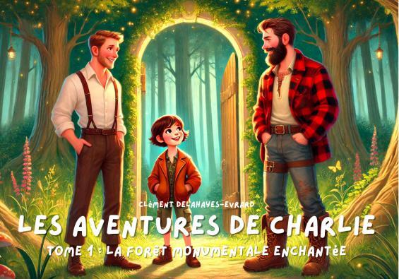 Kniha La forêt monumentale enchantée Delahayes-Ev