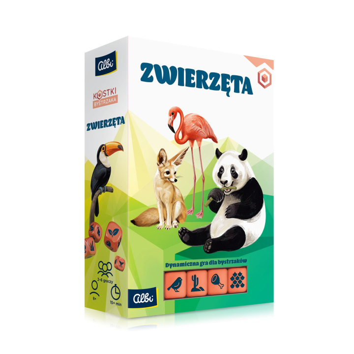 Libro Gra Kostki bystrzaka Zwierzęta 