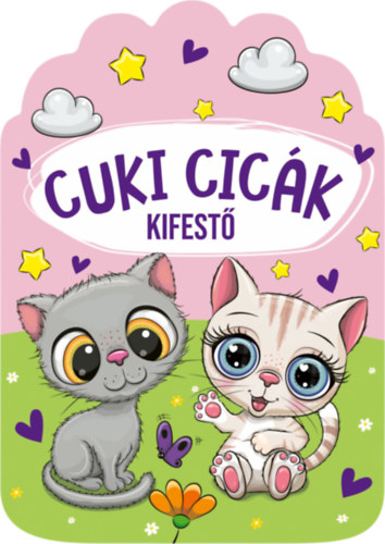 Kniha Cuki cicák - kifestő 
