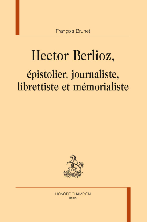 Kniha Hector Berlioz, Brunet