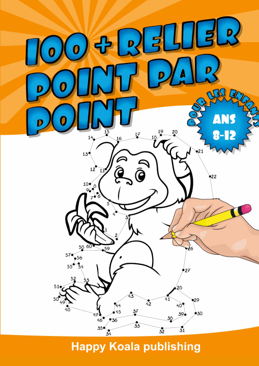 Boek RELIER POINT PAR POINT POUR ENFANTS ANS HAPPY KOALA PUBLISHING