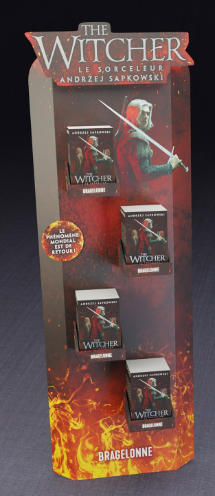 Libro PLV Sorceleur (Witcher) : La Croisée des corbeaux 20ex 