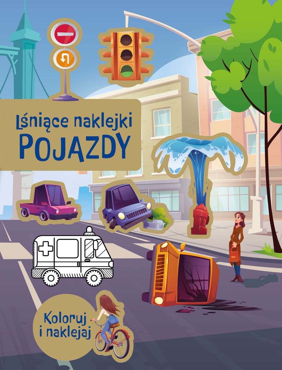 Knjiga Lśniące naklejki. Pojazdy Opracowanie zbiorowe