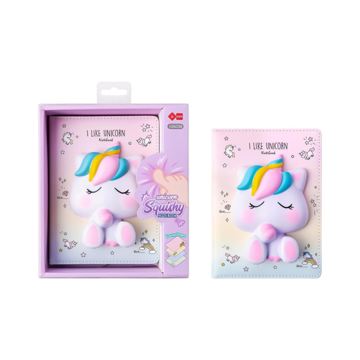 Stationery items Notes 128k.Jednorożec SQUISHY 