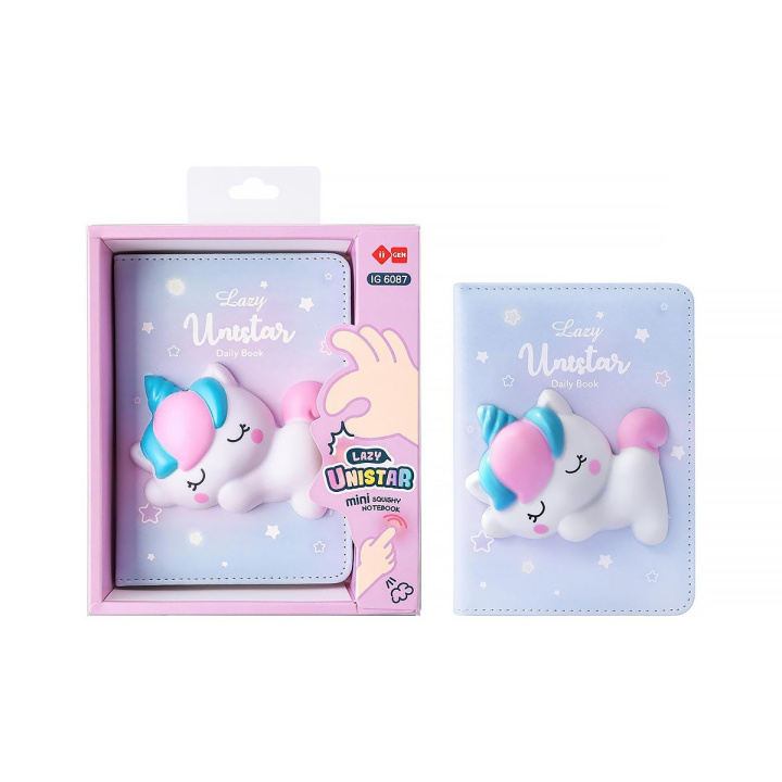 Pisarniški material Notes 96k.mini Jednorożec SQUISHY 
