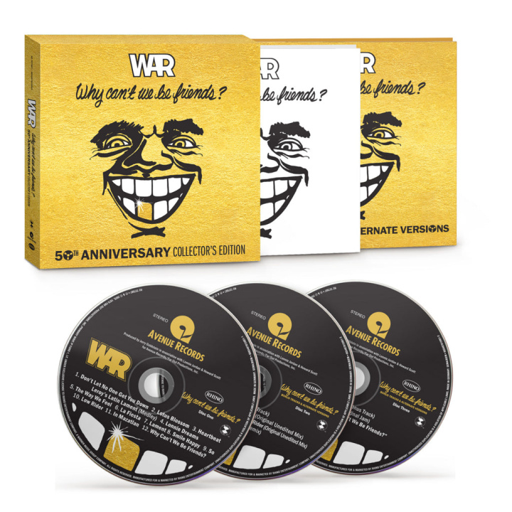 Audio Why Can't We Be Friends? - 3 CD War