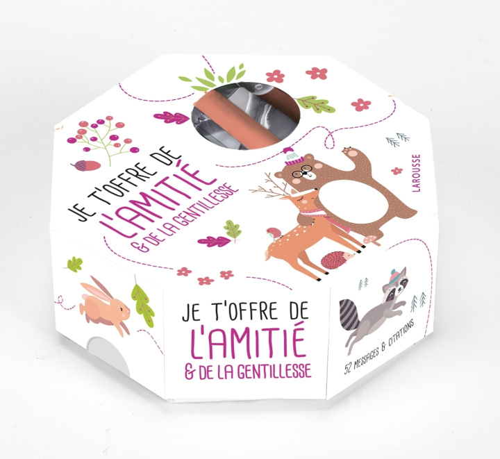 Kniha Je t'offre de l'amitié et de la gentillesse 