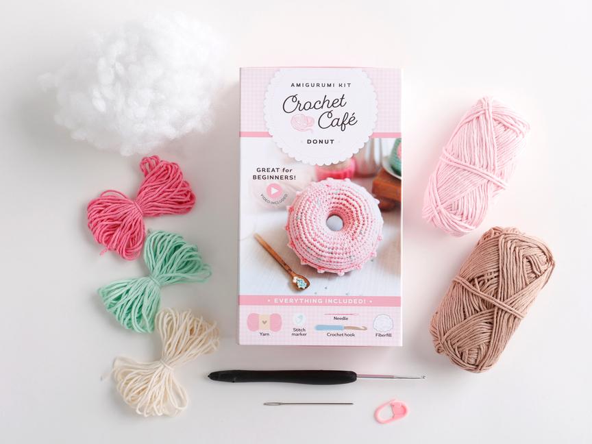 Libro CROCHET CAFE AMIGURUMI KIT DONUT CROCHET CAFE